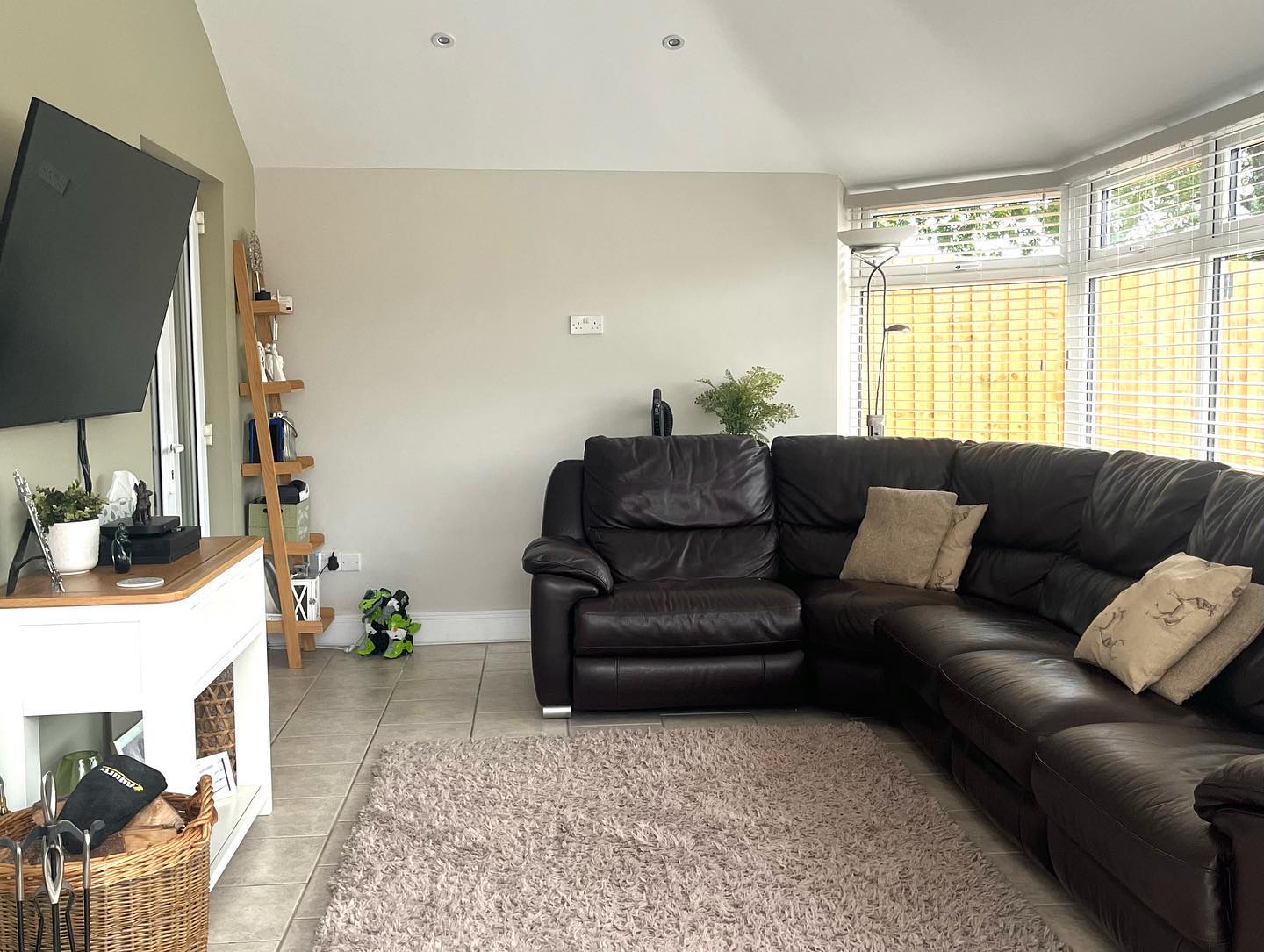 Modern conservatory with high-performance replacement roof